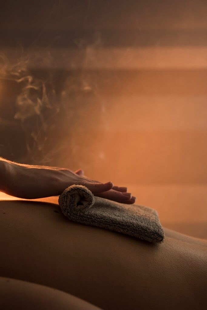 Lotus Spa’da masaj sonrası dinlenme